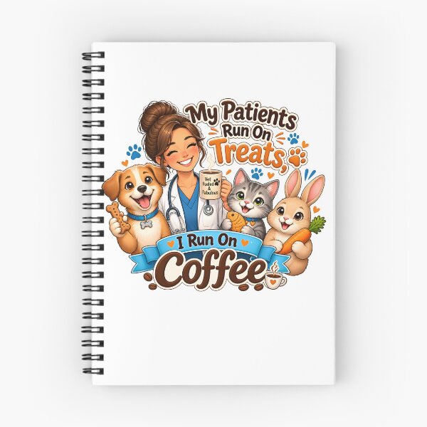 Item preview, My Patients Run on Treats, I Run on Coffee – Funny Vet Gift designed and sold by Bettybee00.