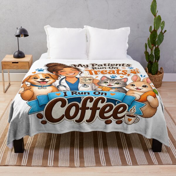Artikelvorschau, Meine Patienten brauchen Leckerlis, ich brauche Kaffee – Lustiges Geschenk für Tierärzte entworfen und verkauft von Bettybee00.