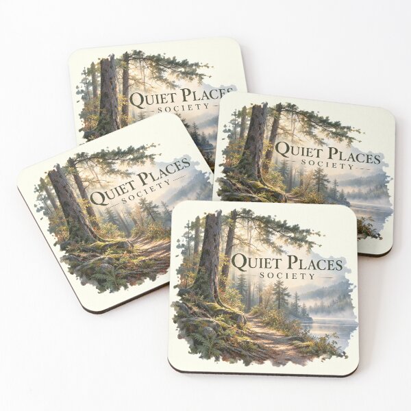 Item preview, Quiet Places Society – Peaceful Woodland Nature Art designed and sold by SusanSweetArt.