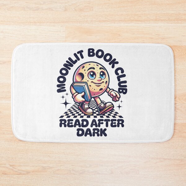 Item preview, moonlight book club read after dark - Book Lovers Gift designed and sold by kofundesigns.