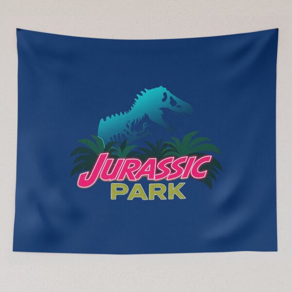 Item preview, Retro Prehistoric Dinosaur Silhouette Tropical Sunset Park designed and sold by galvinbaker.