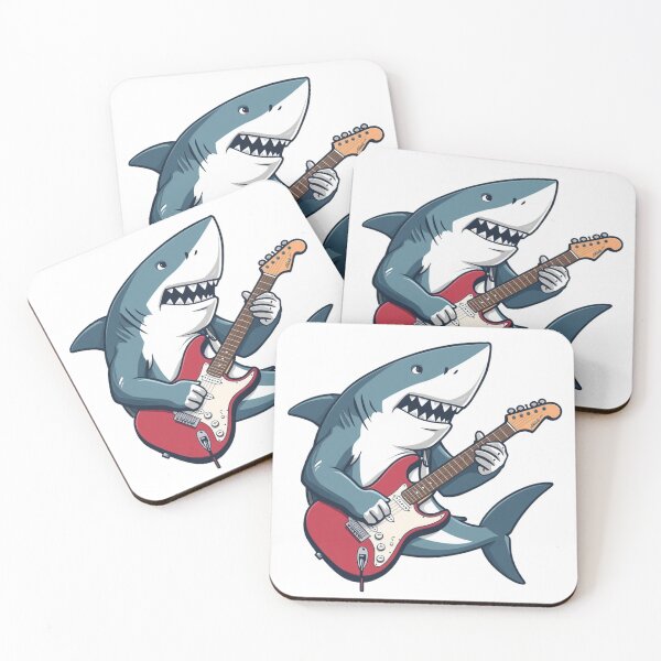 Item preview, The Rockstar Great White Shark designed and sold by Stylestickers55.