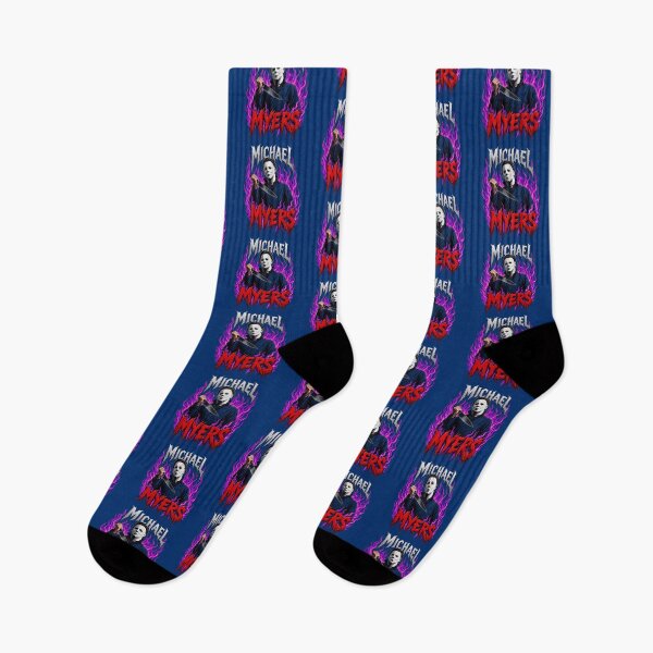 Item preview, Vintage Horror Slasher In Purple Flame Spooky Season designed and sold by galvinbaker.