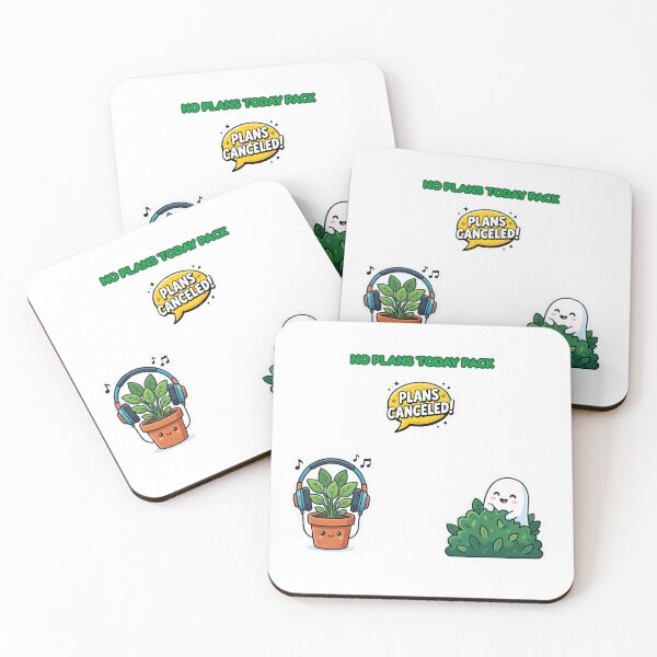 Item preview, Funny Introvert Life Social Anxiety Sarcastic Cat Sticker Pack designed and sold by SmartPuns.