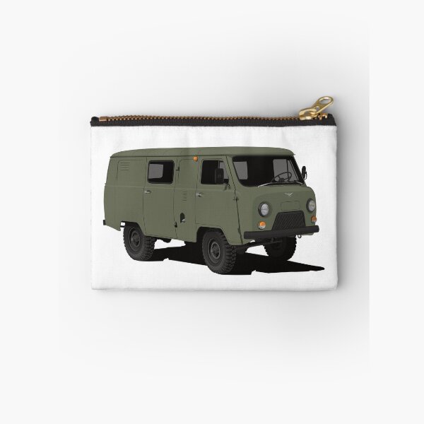 Item preview, UAZ-452 Soviet Van in Army Green designed and sold by knappidesign.