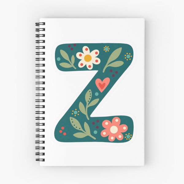 Item preview, Copy of Floral Letter Z– Inspirivity Monogram Sticker designed and sold by Inspirivity.