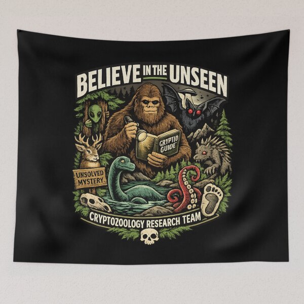 Item preview, Believe in the Unseen - Cryptozoology Research designed and sold by SidTastic .