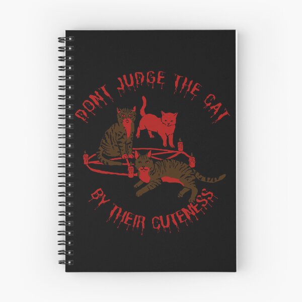 Item preview, Funny Occult Cats Don't Judge The Cat Gothic Humor For Halloween designed and sold by FaizArtShop.