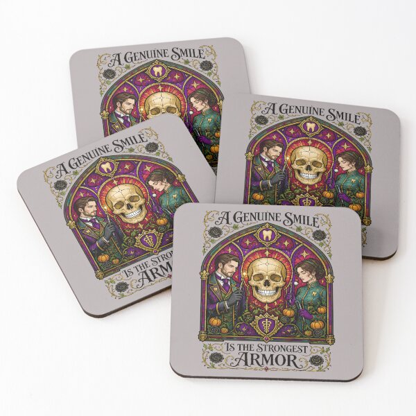 Item preview, A Genuine Smile Is the Strongest Armor – Gothic Dental designed and sold by Art-Arcade6.