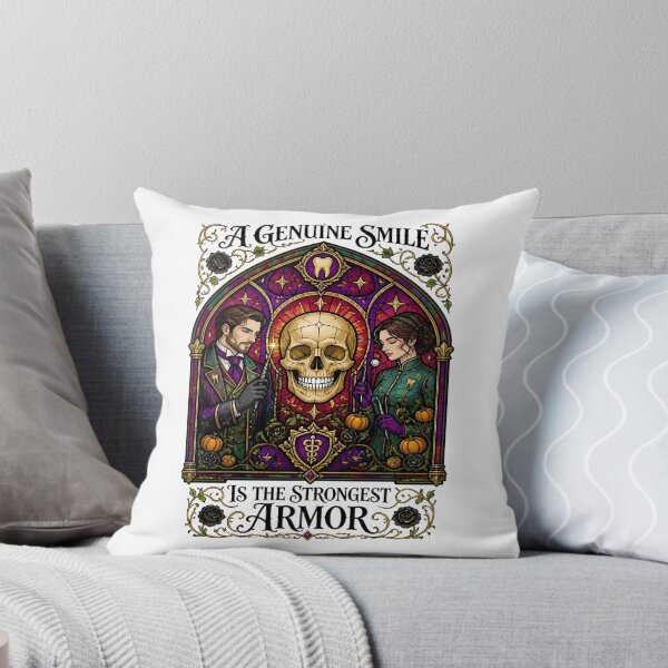 Item preview, A Genuine Smile Is the Strongest Armor – Gothic Dental designed and sold by Art-Arcade6.