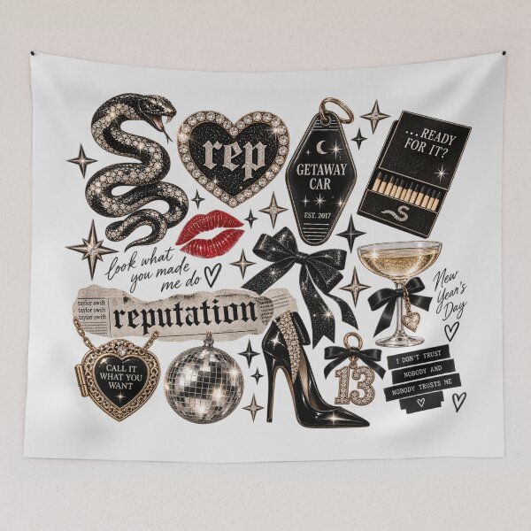 Artikelvorschau, Kopie des REP TS LWYMMD DELICATE DONT BLAME ME GETAWAY Autoaufkleber-Bundle-Packs entworfen und verkauft von taylorvinyls.