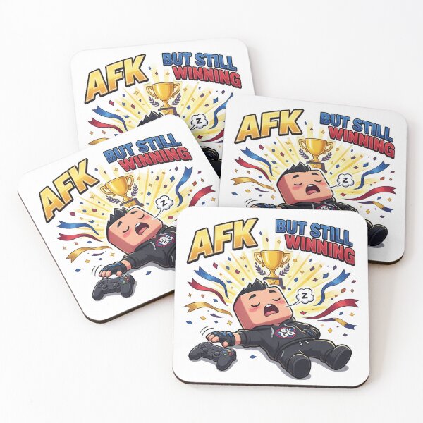 Item preview, AFK But Still Winning – Funny Gamer Gaming Design designed and sold by DVerse Studio.