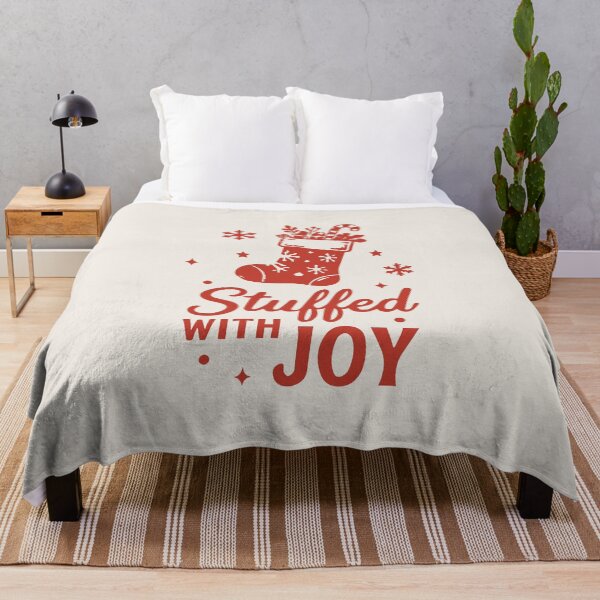 Item preview, Stuffed With Joy – Festive Christmas Stocking Art designed and sold by Tklezardesigns.
