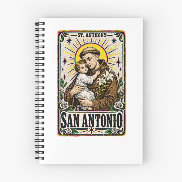Item preview, Saint Anthony with Child Jesus designed and sold by El Brown Mercado.