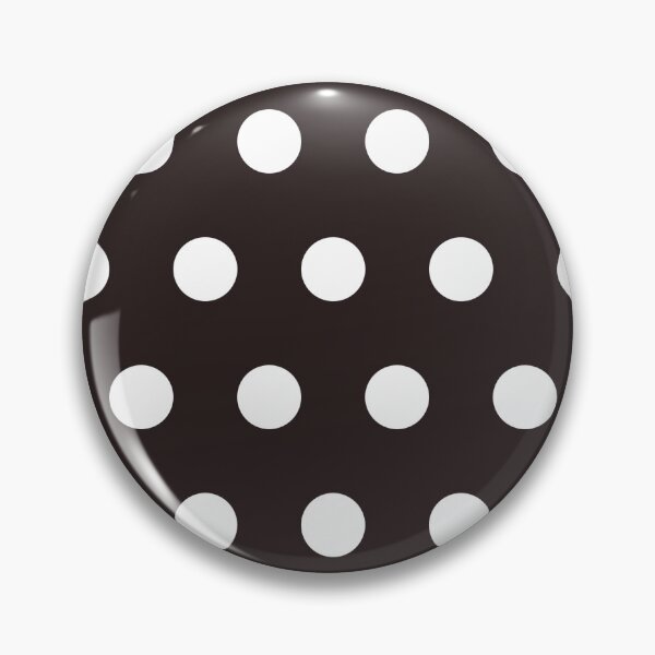 Item preview, Large white polka dots on chocolate brown designed and sold by Nolan6.