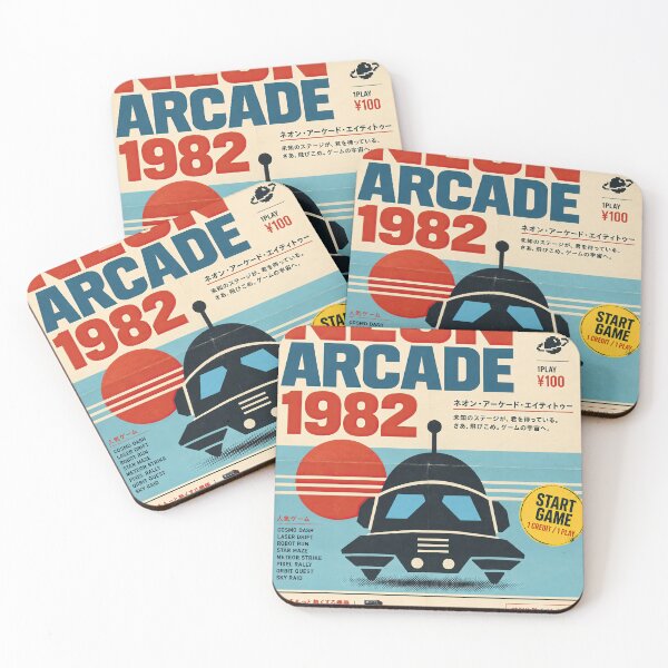 Item preview, Neon Arcade 1982 designed and sold by obstinator.