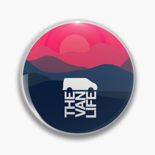Item preview, the van life: sunset pinky blue designed and sold by robnoble.