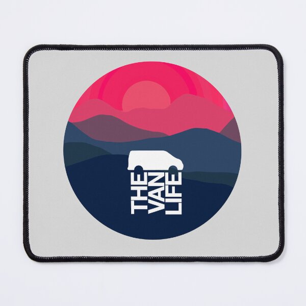 Item preview, the van life: sunset pinky blue designed and sold by robnoble.