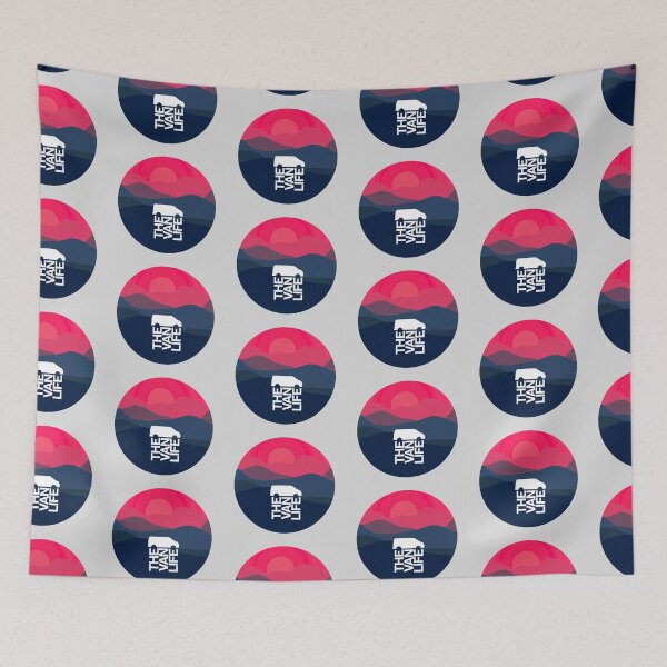 Item preview, the van life: sunset pinky blue designed and sold by robnoble.
