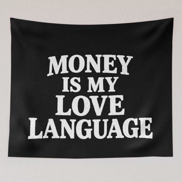 Item preview, Money is my love language  designed and sold by RetroPlus.