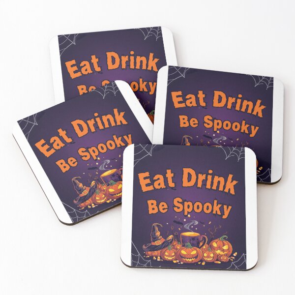Item preview, eat drink be spooky halloween foodie designed and sold by simonrice14.