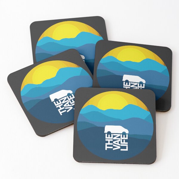 Item preview, the van life: sunset blue designed and sold by robnoble.