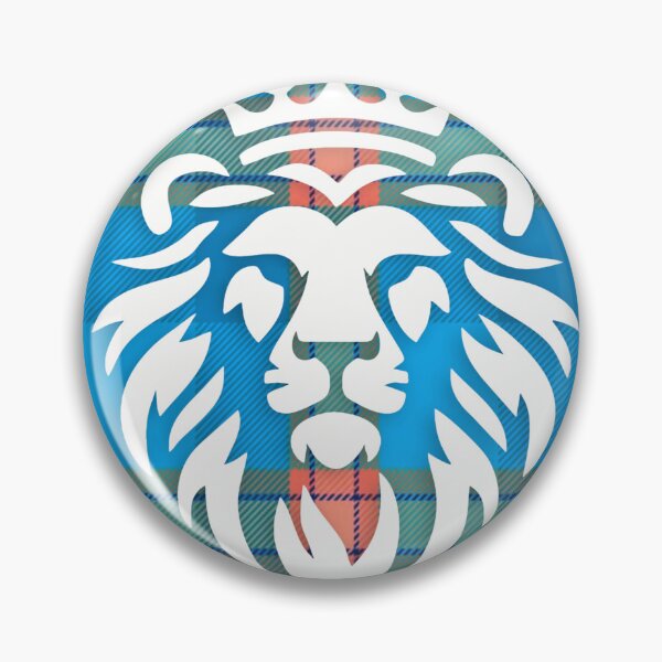 Item preview, King Lion on Plaid designed and sold by AmbientArtCo.