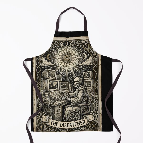 Artikelvorschau, 911 Dispatcher Tarot Card Gothic Skeleton Baseball  entworfen und verkauft von w66aboo.
