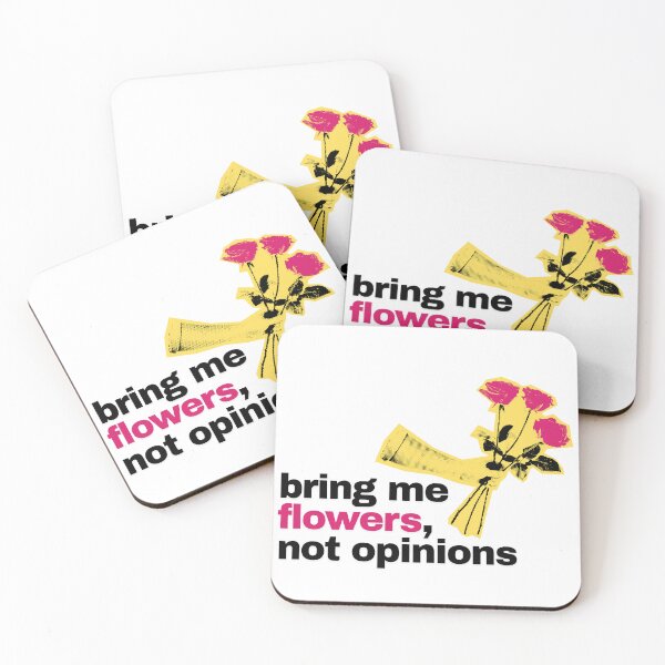 Item preview, Bring Me Flowers Not Opinions Hand With Roses designed and sold by Fani*.