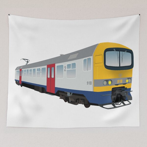 Item preview, MS86 AM86 "Sprinter" SNCB NMBS Train designed and sold by MossOfTheForest.