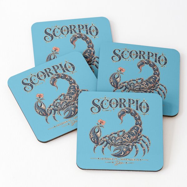 Aperçu de l'œuvre Signes du zodiaque - Scorpion créée et vendue par Island Pace Design.