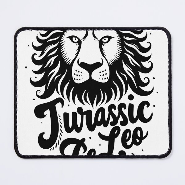 Item preview, Jurassic Leo Code: Dinosaur-Themed Lion Tattoo Flash designed and sold by Qubivibe.