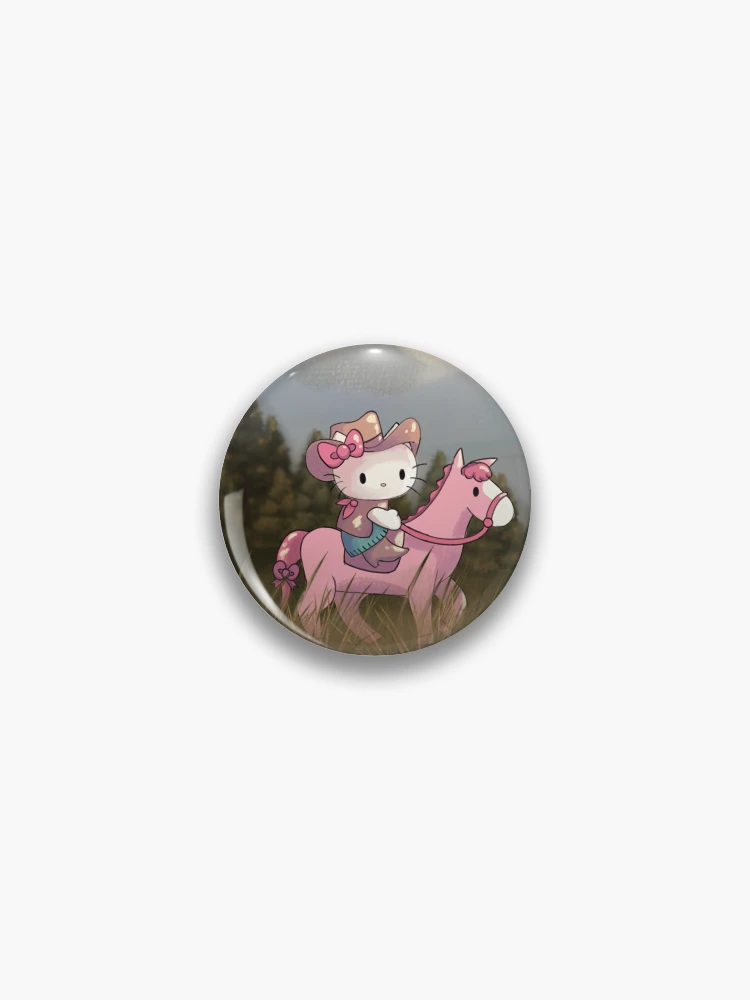 Thumbnail 1 of 3, Pin, Howdy Kitty designed and sold by Ripley-Ripster.
