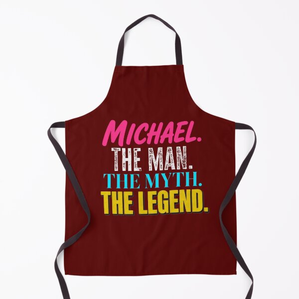 Item preview, Michael The Myth The Legend Bold Retro Typography Gift designed and sold by geraldcoop.