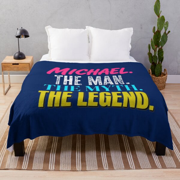 Item preview, Michael The Myth The Legend Bold Retro Typography Gift designed and sold by geraldcoop.