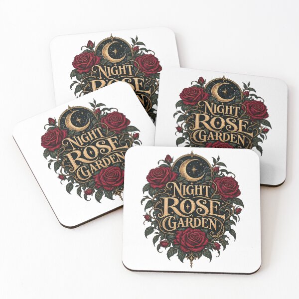 Item preview, Night Rose Garden | Dark Academia Gothic Floral Botanical Graphic designed and sold by Mukesh Saxena.