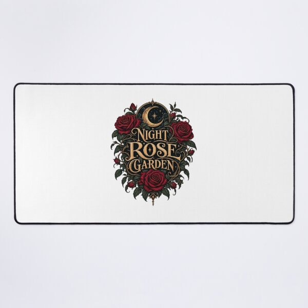 Item preview, Night Rose Garden | Dark Academia Gothic Floral Botanical Graphic designed and sold by Mukesh Saxena.