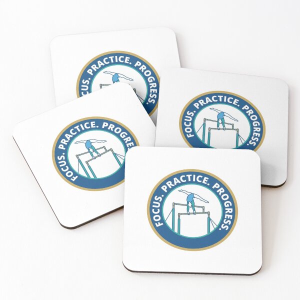 Item preview, Focus. Practice. Progress. Artistic Gymnastics designed and sold by FlipGymnastics.