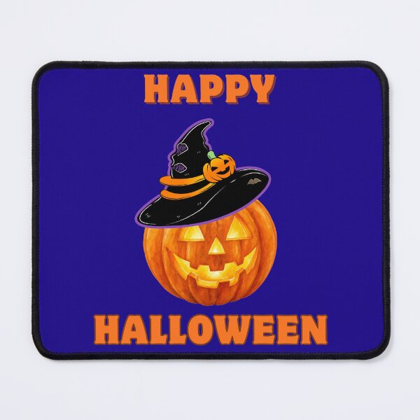Item preview, Vintage Happy Halloween Spooky Haunted House Pumpkin Cat Art designed and sold by Evelashop.