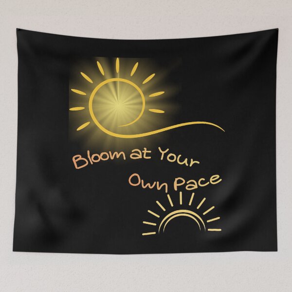 Item preview, Bloom at Your Own Pace. designed and sold by Dinasshop.