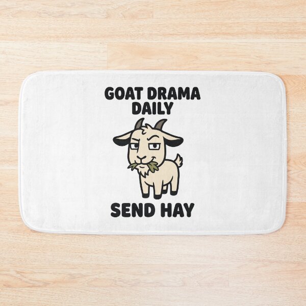 Item preview, Goat Drama Daily - Homesteader Sticker designed and sold by DunuStore.