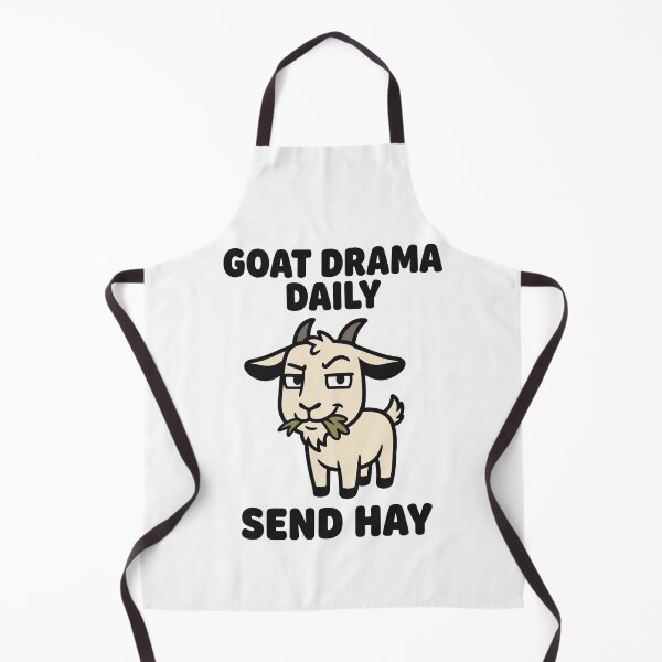 Item preview, Goat Drama Daily - Homesteader Sticker designed and sold by DunuStore.
