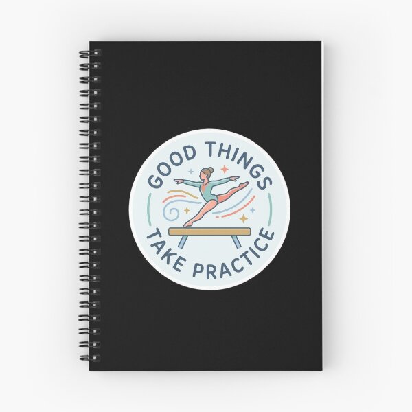 Item preview, Good Things Take Practice Artistic Gymnastics designed and sold by FlipGymnastics.