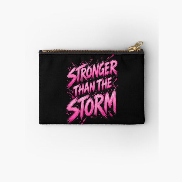 Item preview, Stronger Than the Storm – Powerful Resilience & Motivation Quote designed and sold by JeraiffsonCorner .