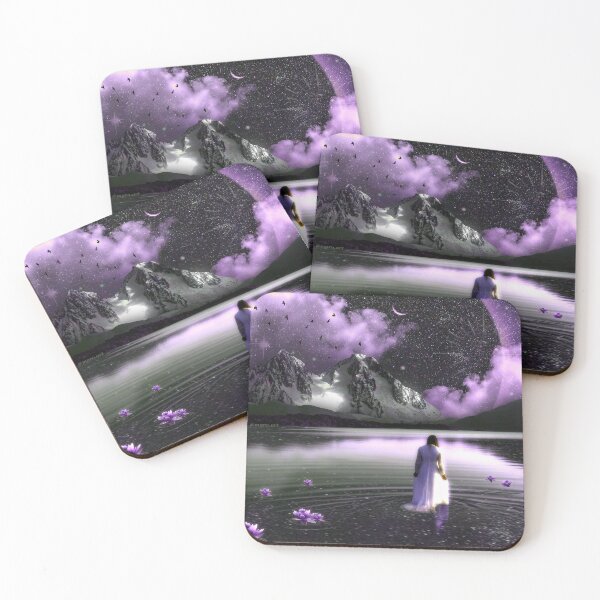 Item preview, Among the lotus flowers. Purple designed and sold by mgro-art.