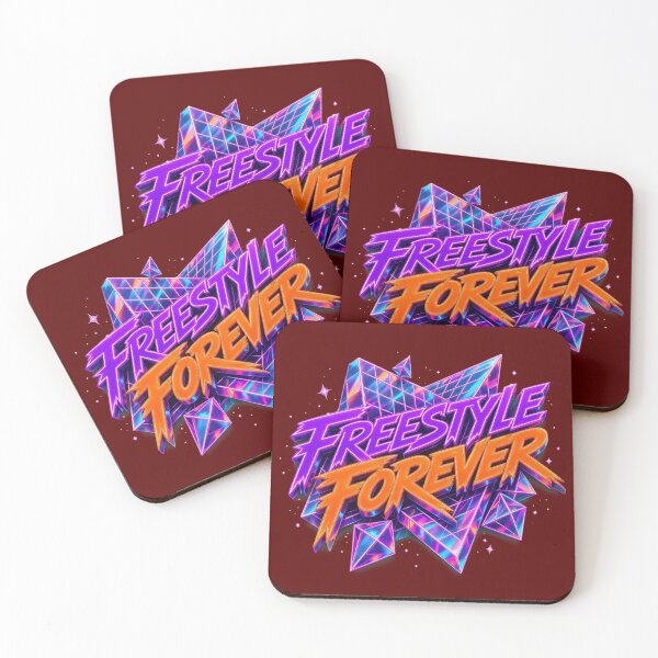 Item preview, Freestyle Forever 80s Retro Synthwave Dance Party designed and sold by geraldcoop.