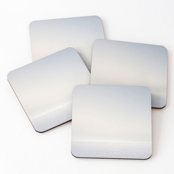 Item preview, Frosted Horizon White — Minimal Winter Gradient Calm designed and sold by DragonsWay.