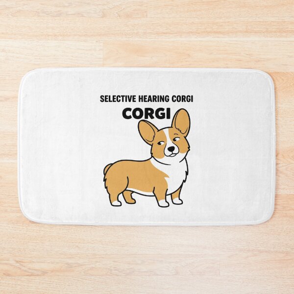 Item preview, Selective Hearing Corgi Sticker designed and sold by DunuStore.