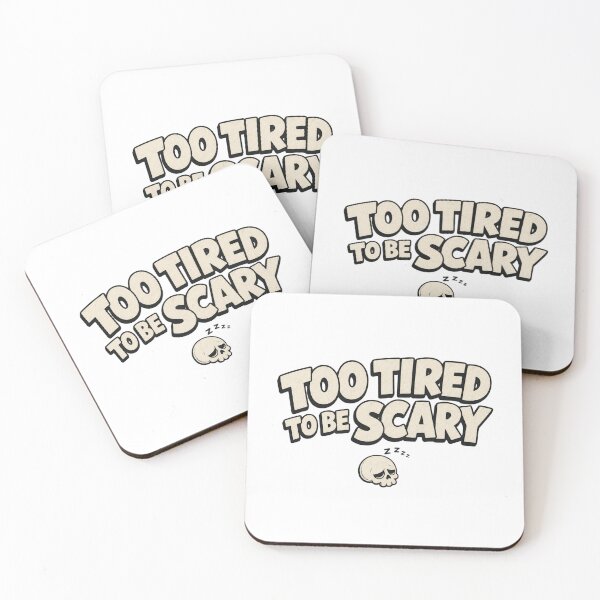 Item preview, Too Tired To Be Scary Relatable Ghost Halloween Art designed and sold by SedaMythica.