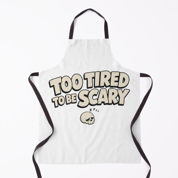 Item preview, Too Tired To Be Scary Relatable Ghost Halloween Art designed and sold by SedaMythica.